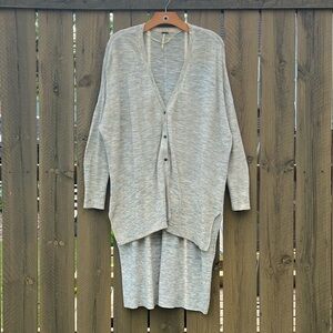 Free People Duster Cardigan Sweater Snaps Women’s XS